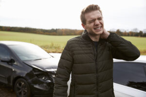 Man Suffering With Whiplash Injury After Car Accident in Seattle, WA