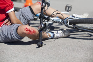 an injured bicyclist in Seattle, WA